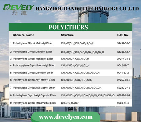 Polyethylene Glycol Allyl Polyether for Wetting Agent in Silicone Production APEG480 9.5EO Cas No. 27274-31-3