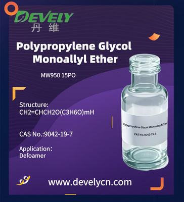 Polypropylene Glycol Monoallyl Polyether for Silicone Defoamer MW950 15PO CAS No. 9042-19-7