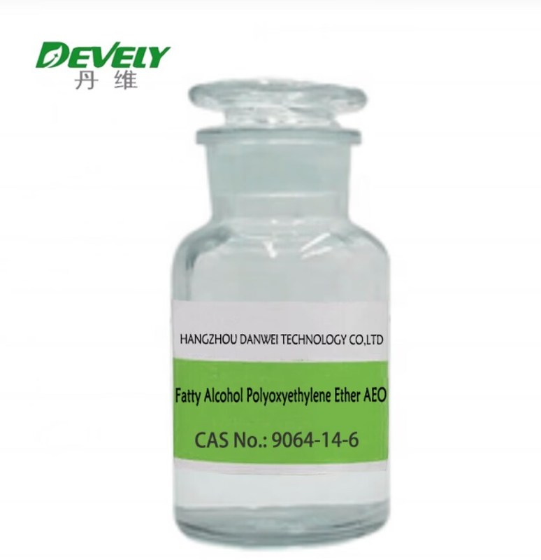 Fatty Alcohol Polyoxyethylene Polyether AEO used as textile detergent CAS No. 9064-14-6